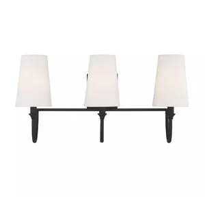 Product Image 2 for Cameron
Matte Black 3 Light Bath from Savoy House