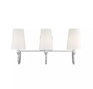 Product Image 3 for Cameron
Polished Nickel 3 Light Bath from Savoy House