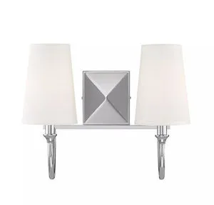 Product Image 3 for Cameron
Polished Nickel 2 Light Bath from Savoy House