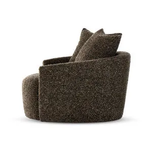 Product Image 4 for Chloe Ivan Granite Swivel Chair from Four Hands