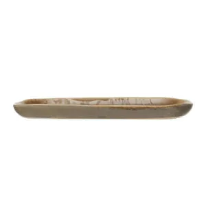 Product Image 1 for Josie Small Brown Reactive Glaze Stoneware Tray from Bloomingville