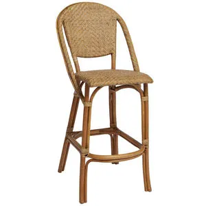 Product Image 2 for Alanis Rattan Bar Stool in Antique from Sika Design