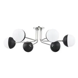 Product Image 1 for Renee 6 Light Semi Flush Mount from Mitzi