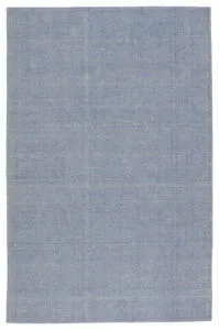 Product Image 6 for Danan Indoor/ Outdoor Solid Light Blue/ Cream Rug from Jaipur
