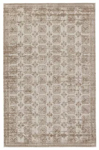 Product Image 7 for Milea Trellis Tan/ Cream Area Rug from Jaipur