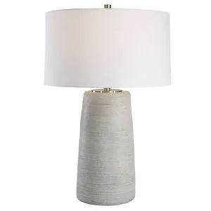 Product Image 1 for Mountainscape Textured Ceramic Table Lamp from Uttermost