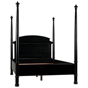 Product Image 1 for Douglas Black Bed from Noir