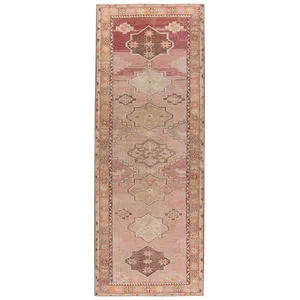 Product Image 1 for Jesse Southwestern Medallion Orange/ Pink Rug - 3' x 8' from Jaipur