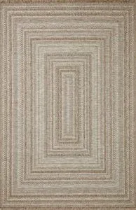 Product Image 1 for Dawn Organic Modern Natural Rectangle-Patterned Fringe 11'4" x 15' Rug from Loloi