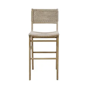 Product Image 1 for Carson Woven Back Bar Stool from Worlds Away