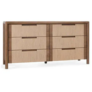 Product Image 1 for Corda Oak Wood 6-Drawer Dresser from Classic Home Furnishings