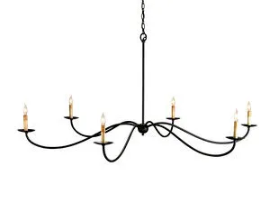 Product Image 2 for Saxon Chandelier from Currey & Company