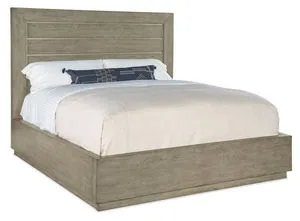 Product Image 1 for Linville Falls Mill Ridge Oak Veneer King Panel Bed from Hooker Furniture