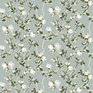 Product Image 2 for Rose Thorns Ash Blue Removable Peel & Stick Wallpaper from Mitchell Black