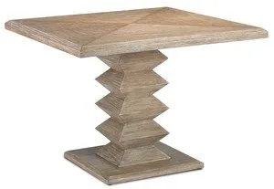 Product Image 3 for Sayan Pepper Dining Table from Currey & Company