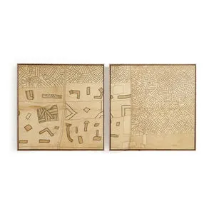 Product Image 1 for Kuba Diptych By Fh Art Studio from Four Hands