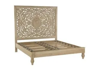 Product Image 7 for Haveli Mango Wood Bed from World Interiors