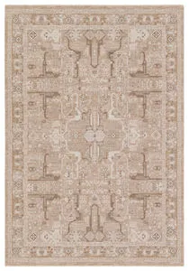 Product Image 1 for Lechmere Medallion Beige/Cream Rug from Jaipur