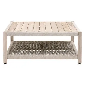 Product Image 1 for Wrap Gray Teak Outdoor Square Coffee Table from Essentials for Living