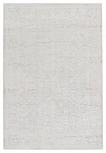 Product Image 5 for Riella Floral Light Gray/ Cream Rug from Jaipur