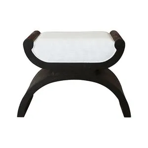 Product Image 2 for Janna Curved Base Stool from Worlds Away
