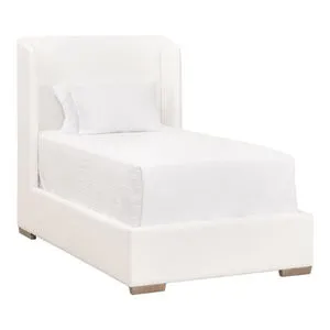 Product Image 1 for Stewart White Natural Oak Twin Bed from Essentials for Living