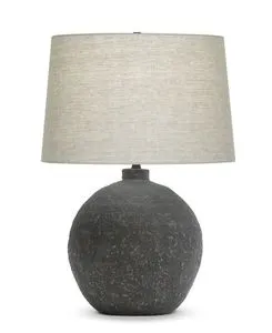Product Image 1 for Rockwood Ceramic Rustic Table Lamp - Brown from FlowDecor