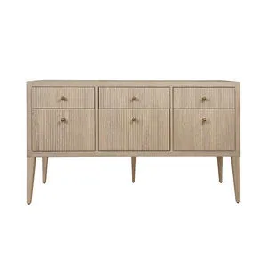 Product Image 4 for Palmer Fluted Six Drawer Buffet from Worlds Away