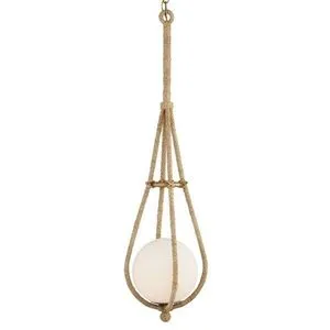 Product Image 1 for Passageway Rope Pendant from Currey & Company