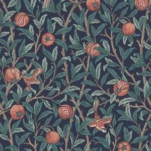 Product Image 1 for William Morris Bird & Pomegranate Wallpaper from Graham & Brown