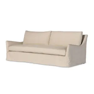 Product Image 1 for Monette Cream Linen Slipcover Sofa - Brussels Natural from Four Hands