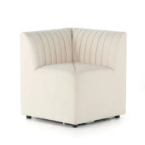 Product Image 1 for Augustine Corner Dining Bench-Capri Oatmeal from Four Hands