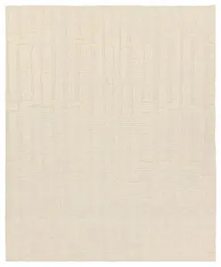 Product Image 1 for Timandra Hand-Knotted Striped Cream Rug 6' x 9' from Jaipur
