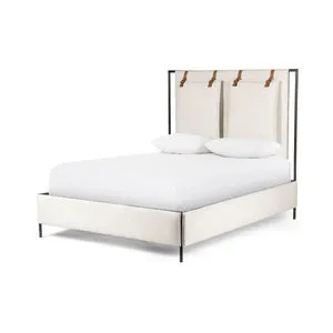 Product Image 2 for Leigh Hockney Ivory King Bed from Four Hands