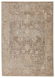 Product Image 9 for Baptiste Oriental Dark Taupe/ Gold Rug from Jaipur