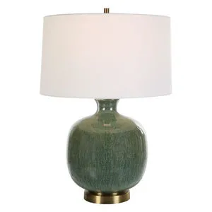 Product Image 1 for Nataly Aged Green Table Lamp from Uttermost