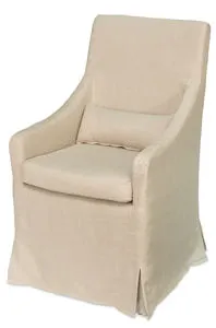 Product Image 4 for Skirted Arm Chair from Sarreid Ltd.