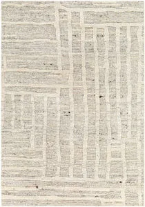 Product Image 2 for Manisa Global Hand-Woven Wool Charcoal / Light Slate Rug - 9' x 12' from Surya