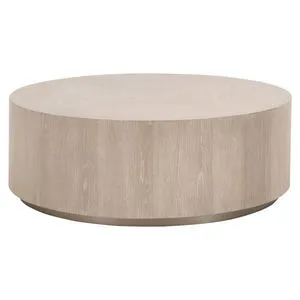 Product Image 4 for Roto Large Drum Light Oak Coffee Table from Essentials for Living