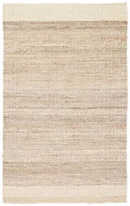 Product Image 4 for Mallow Natural Bordered White/ Tan Area Rug from Jaipur