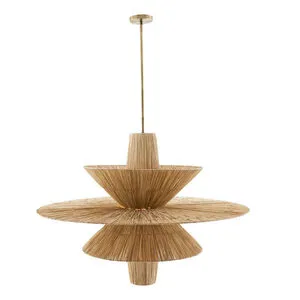 Product Image 7 for Shay Natural Raffia Chandelier from Arteriors