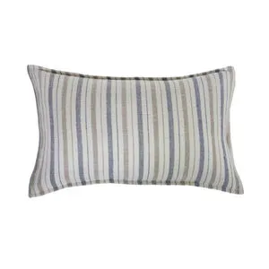 Product Image 1 for Naples 14" x 24" Decorative Body Pillow with Insert - Ocean / Natural from Pom Pom at Home