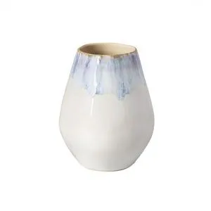 Product Image 1 for Brisa Medium Oval Ceramic Stoneware Vase - Ria Blue from Costa Nova