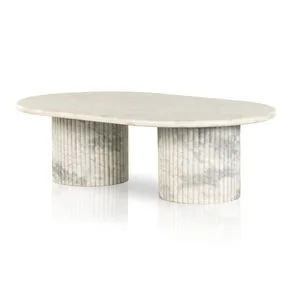 Product Image 1 for Oranda Solid Marble Coffee Table from Four Hands