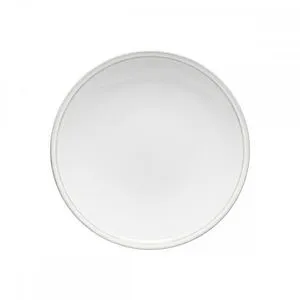 Product Image 1 for Friso Ceramic Stoneware Dinner Plate, Set of 6 - White from Costa Nova