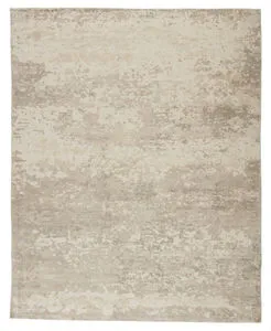 Product Image 5 for Retreat Handmade Abstract Light Gray/ Ivory Rug from Jaipur