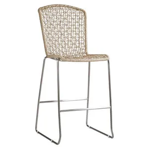 Product Image 1 for Carmel Woven Wicker Outdoor Bar Stool from Bernhardt Furniture