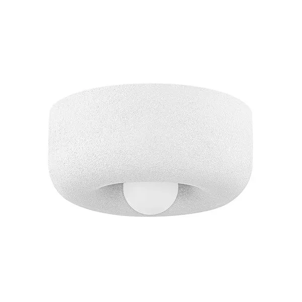 Product Image 1 for Doris 1-Light Modern Decorative White Flush Mount from Mitzi