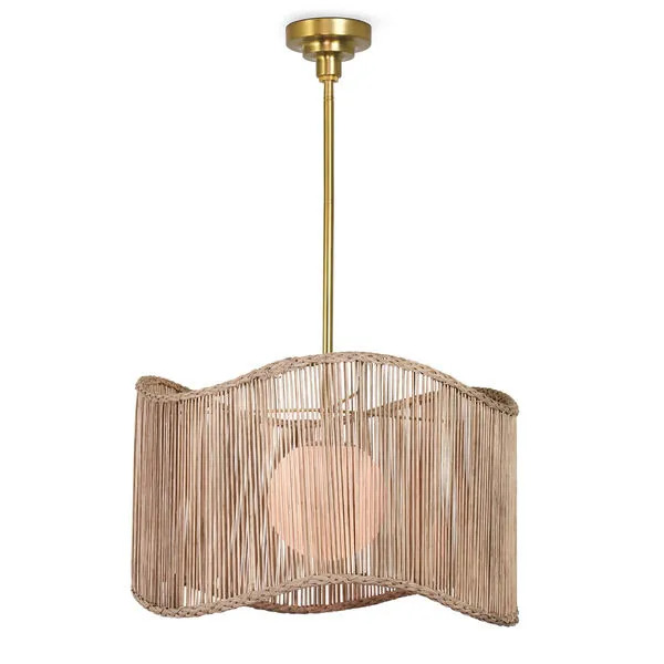 Product Image 1 for Nimes Natural Drum Pendant from Coastal Living