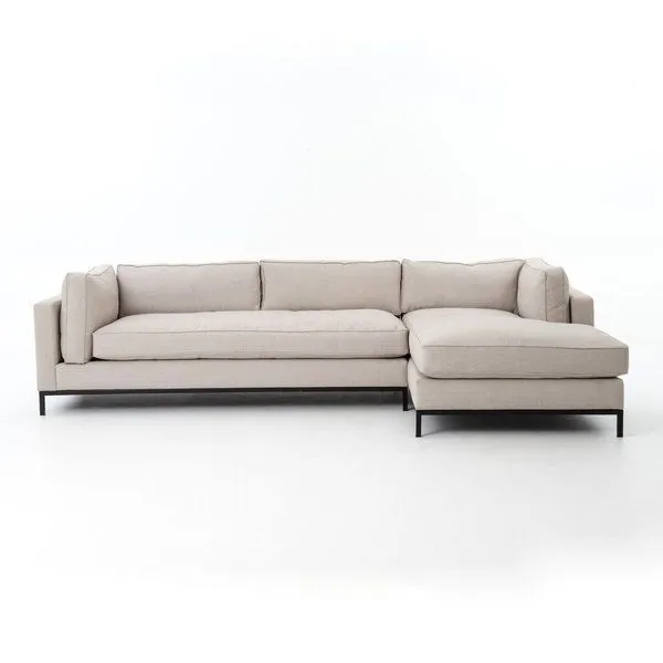 Product Image 8 for Grammercy 2 Piece Chaise Sectional from Four Hands